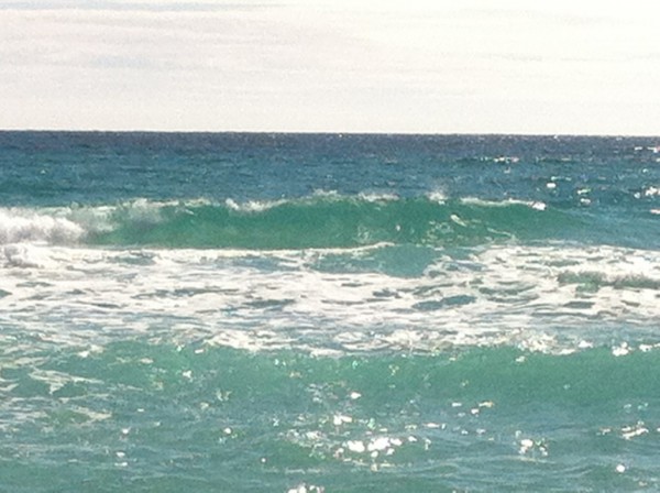 Monday Midday Beach and Surf Report 01/07/13