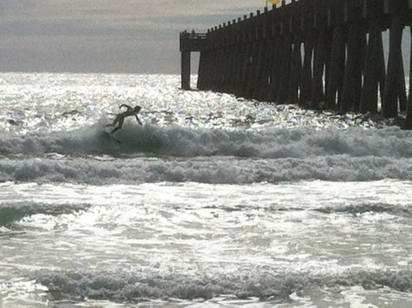 Saturday Midday Beach and Surf Report 01/19/13