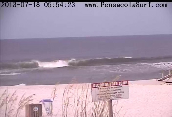 Thursday Sunrise Beach and Surf Report 07/18/13