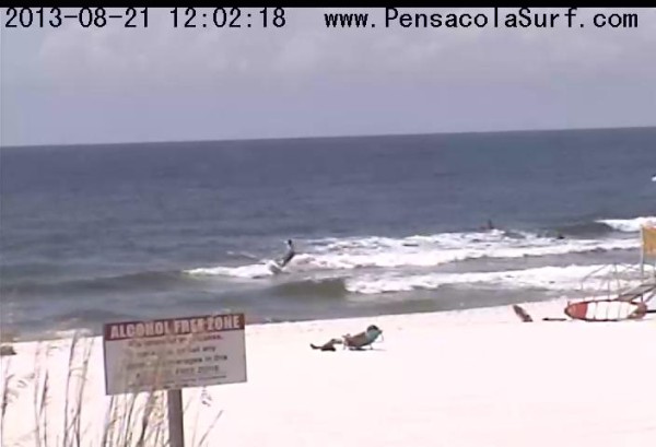 Wednesday Midday Beach and Surf Report 08/21/13