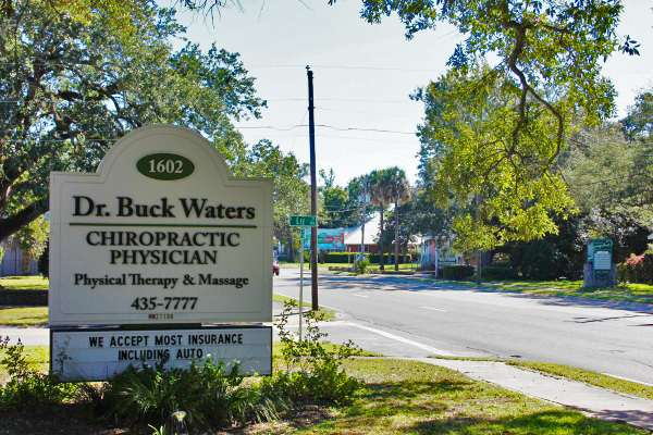 <center>Dr. Buck Waters, Chiropractic Physician</center>