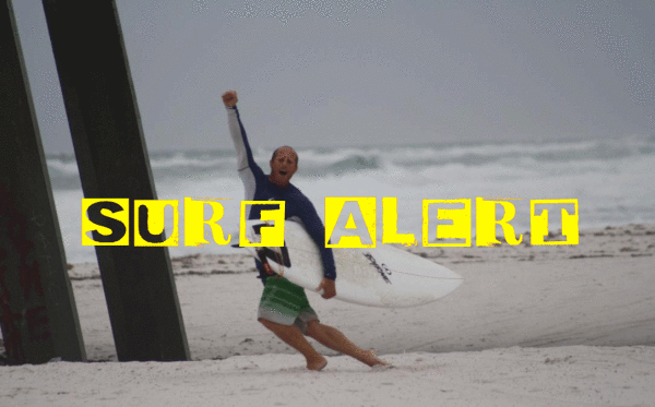 Surf Alert!! Offshore winds!