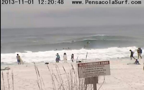 Friday Midday Beach and Surf Report 11/01/13 12:30 pm