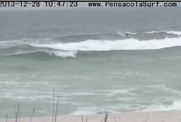 Saturday Midday Beach and Surf Report 12/28/13