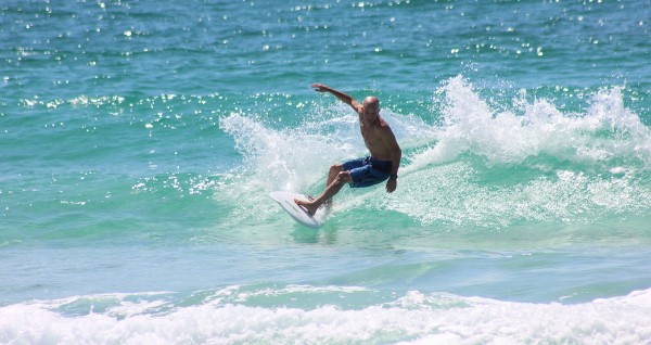 Tuesday Midday Surfing Pictures on Pensacola Beach 09/02/14