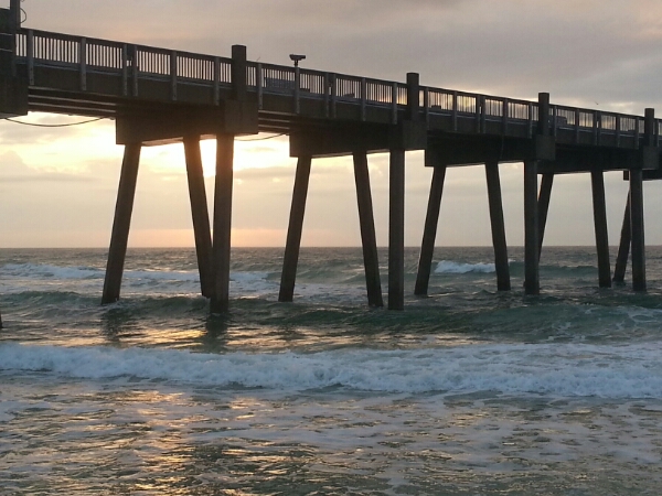 Sunday Sunrise Beach and Surf Report 12/28/14