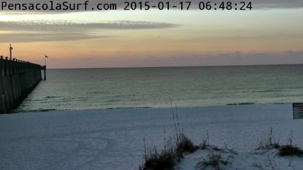 Saturday Sunrise Beach and Surf Report 01/17/14