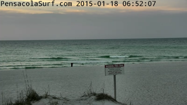 Sunday Sunrise Beach and Surf Report 01/18/14