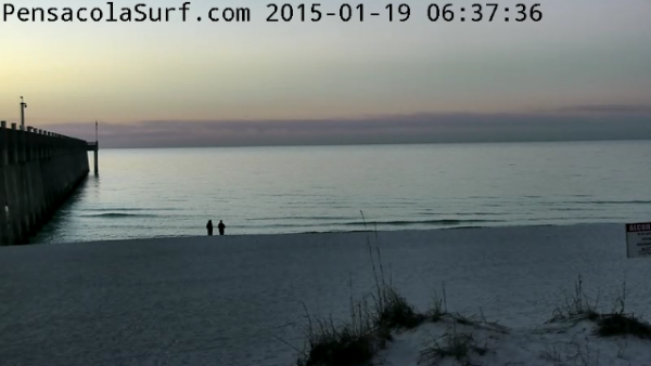 Monday  Sunrise  Beach  and Surf Report 01/19/14