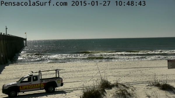 Tuesday Midday Beach and Surf Report 01/27/15