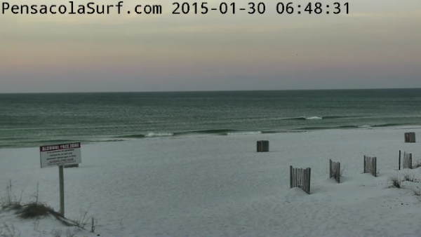 Friday Sunrise Beach and Surf Report 01/30/15