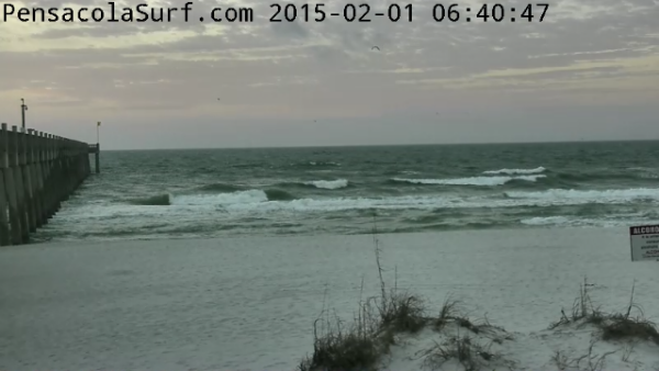 Sunday Sunrise Beach and Surf Report 02/01/15