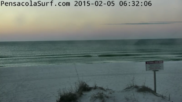 Thursday Sunrise Beach and Surf Report 02/05/15