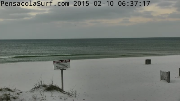 Tuesday Sunrise Beach and Surf Report 02/10/14