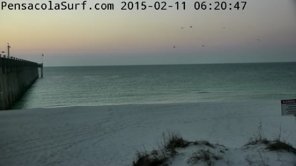 Wednesday Sunrise Beach and Surf Report 02/11/15