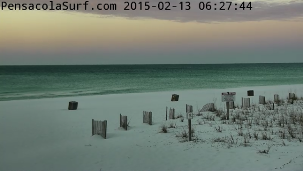 Friday Sunrise Beach and Surf Report 02/13/15