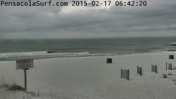 Tuesday Sunrise Beach and Surf Report 02/17/14