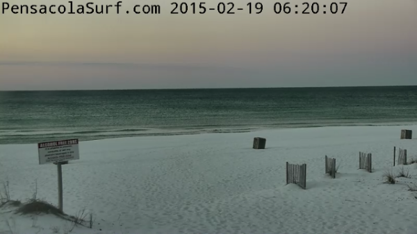 Thursday Sunrise Beach and Surf Report 02/19/15