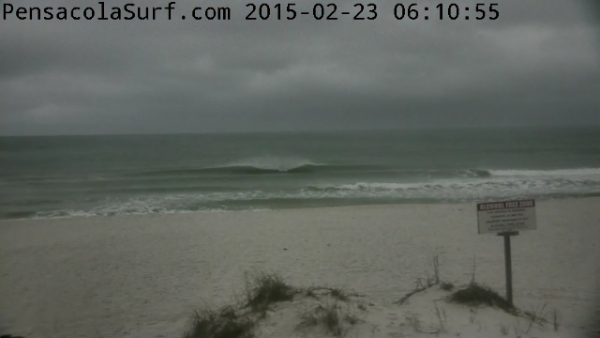 Monday Sunrise Beach and Surf report 02/23/15