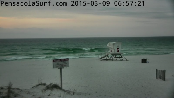 Monday Sunrise Beach and Surf Report 03/09/15