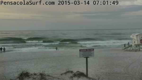 Saturday Sunrise Beach and Surf Report 03/14/15