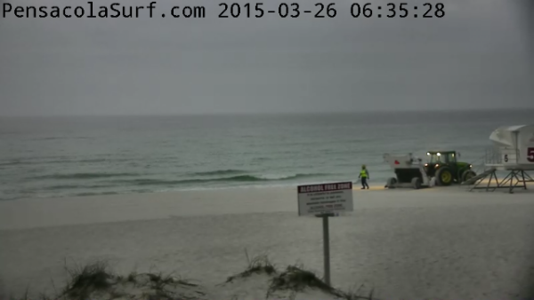 Thursday Sunrise Beach and Surf Report 03/26/15