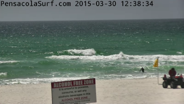 Monday Midday Beach and Surf Report 03/30/15