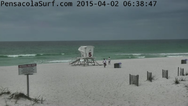 Thursday Sunrise Beach and Surf Report 04/02/15