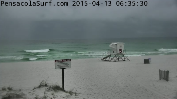 Monday Sunrise Beach and Surf Report 04/13/15