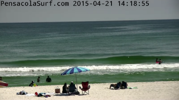 Tuesday Afternoon Beach and Surf Report  04/21/15