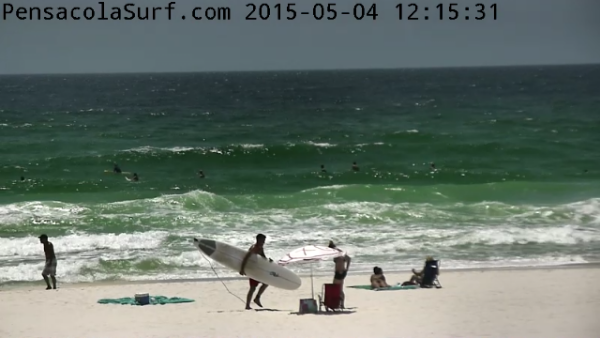 Monday Midday Beach and Surf Report 05/04/15