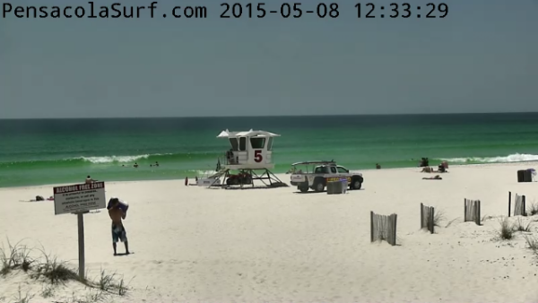 Friday Midday Beach and Surf Report 05/08/15