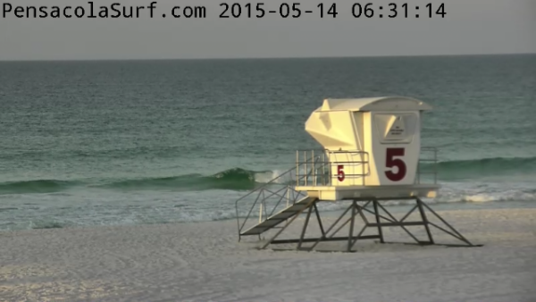 Thursday Sunrise Beach and Surf Report 05/14/15