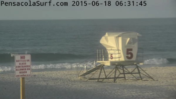 Thursday Sunrise Beach and Surf Report 06/18/15