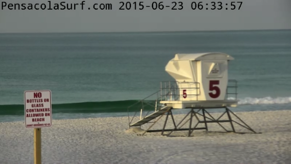 Tuesday Sunrise Beach and Surf Report  06/23/15