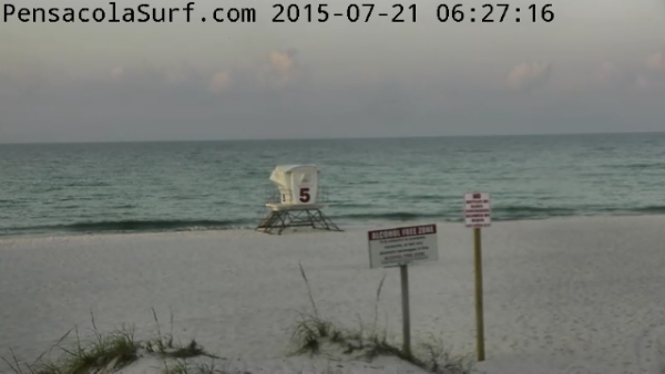 Tuesday Sunrise Beach and Surf Report 07/21/15