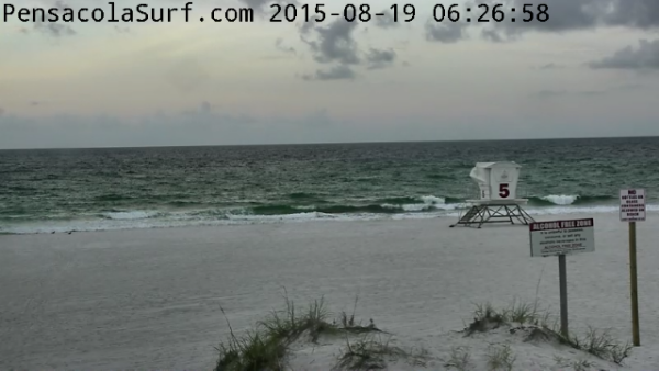 Wednesday Sunrise Beach and Surf Report 08/19/15