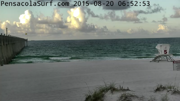 Thursday Sunrise Beach and Surf Report 08/20/15