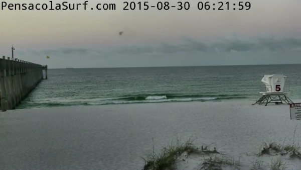 Sunday Sunrise Beach and Surf Report 08/30/15