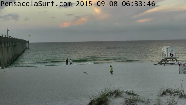 Tuesday Sunrise Beach and Surf Report 09/08/15