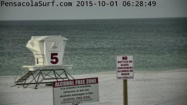 Thursday Sunrise Beach and Surf Report 10/01/15