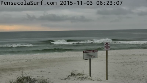 Tuesday Sunrise Beach and Surf Report 11/03/15