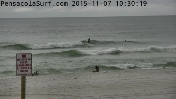 Saturday Midday Beach and Surf Report 11/07/15