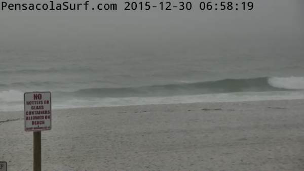 Wednesday Sunrise Beach and Surf Report 12/30/15