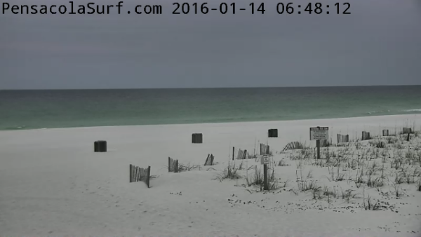 Thursday Sunrise Beach and Surf Report 01/14/15