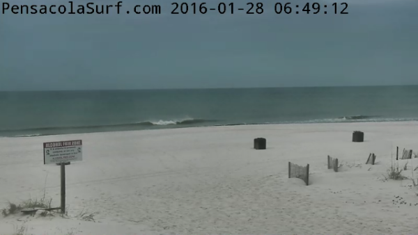 Thursday Sunrise Beach and Surf Report 01/28/16