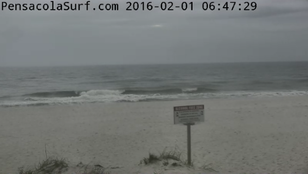 Monday Sunrise Beach and Surf Report 02/01/16