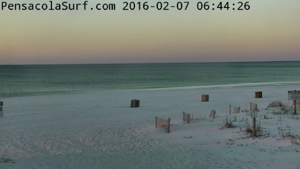 Sunday Sunrise Beach and Surf Report 02/07/2016