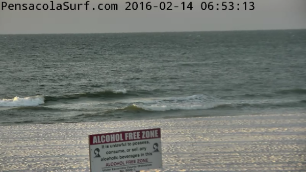 Sunday Sunrise Beach and Surf Report 02/14/2016