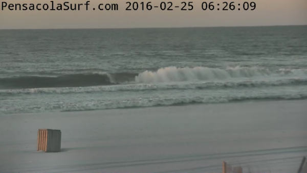 Thursday Sunrise Beach and Surf Report 02/25/16